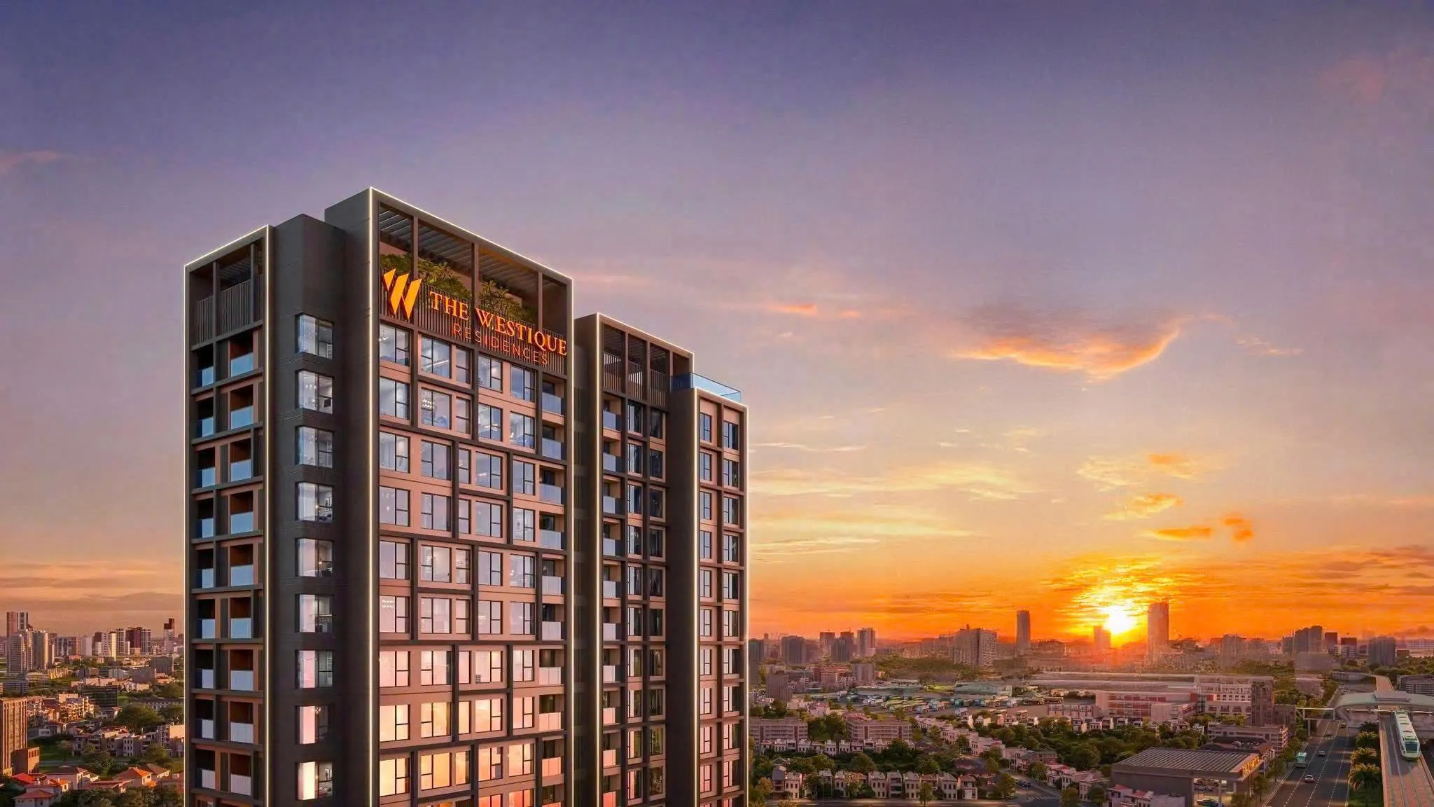 The Westique Residences phối cảnh dự án