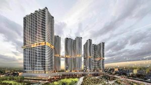 Phối cảnh các tòa tháp căn hộ dự án Norton Park tại Thuận An
