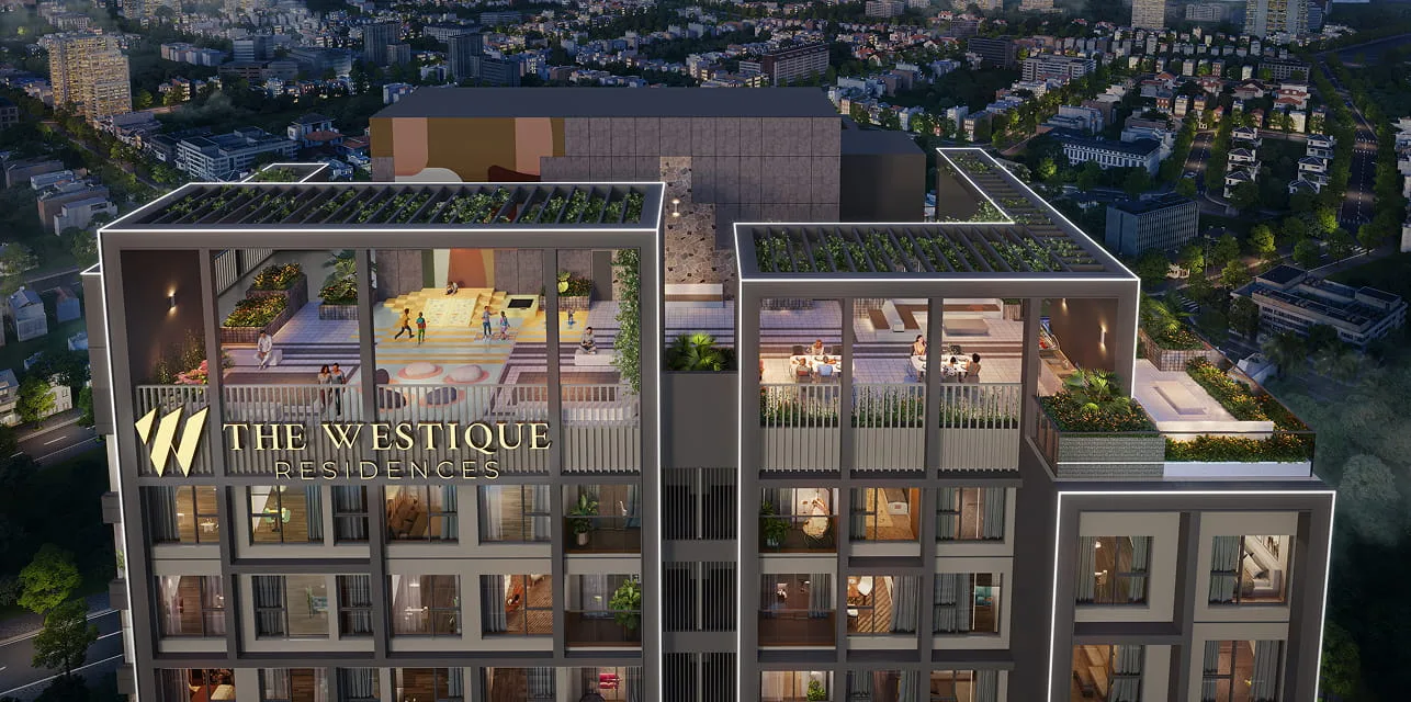 Phối cảnh tổng thể The Westique Residences