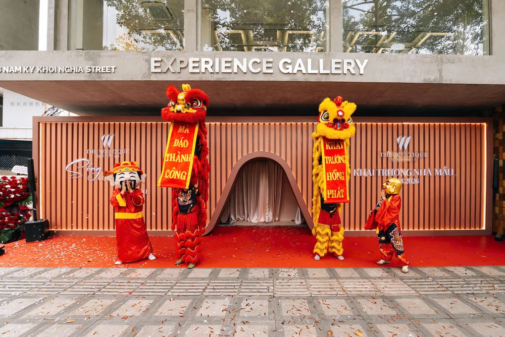 Nghi thức khai trương Sales Gallery và nhà mẫu The Westique Residences tại 208 Nam Kỳ Khởi Nghĩa